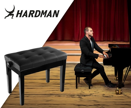 Ława stołek siedzisko do pianina Hardman