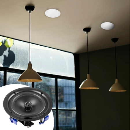 Niskoprofilowy głośnik sufitowy NCSS8 2-drożny 8" biały Power Dynamics