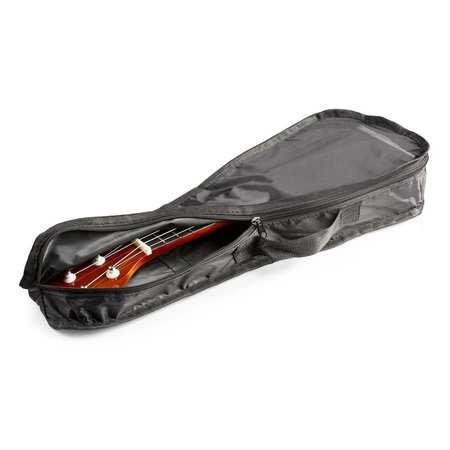 Zestaw: Ukulele sopranowe Max UKEY brązowe+ tuner dwie kostki struny pokrowiec