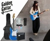 Gitara elektryczna - kompletny zestaw - Golden Guitar STEG-20 Niebieska Stratocaster