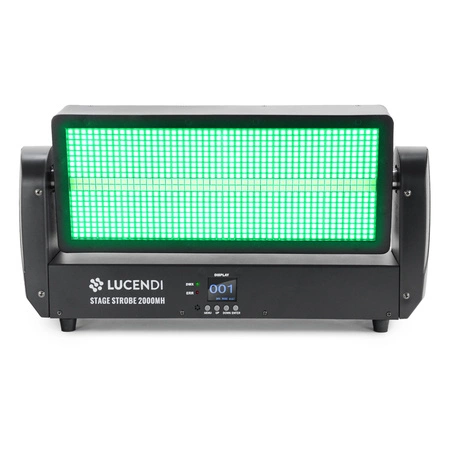 Stroboskop LED RGBW reflektor dyskotekowy STAGE STROBE 2000MH Lucendi
