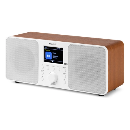 Radio stereo Genua DAB+ BT białe Audizio