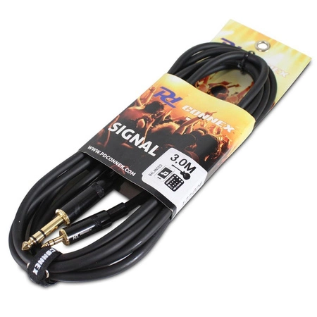 Kabel sygnałowy Jack 3,5 stereo - Jack 6,3 stereo 3m
