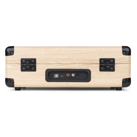 Gramofon w walizce z BT In/Out RP116LW Audizio jasne drewno