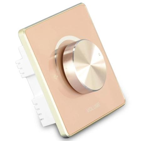 Regulator głośności 50W/100V - ARG5 złote szkło Audioport