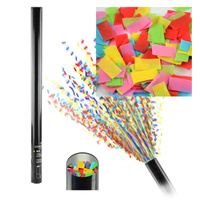 Tuba konfetti 80cm wyrzutnia ręczna konfetti kolorowe Firefog