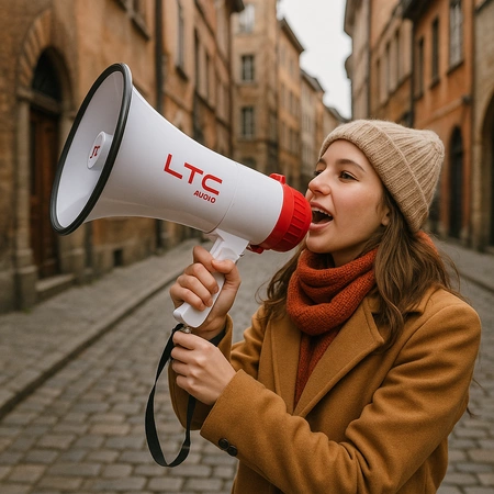 Megafon z akumulatorem LTC MEGA20W