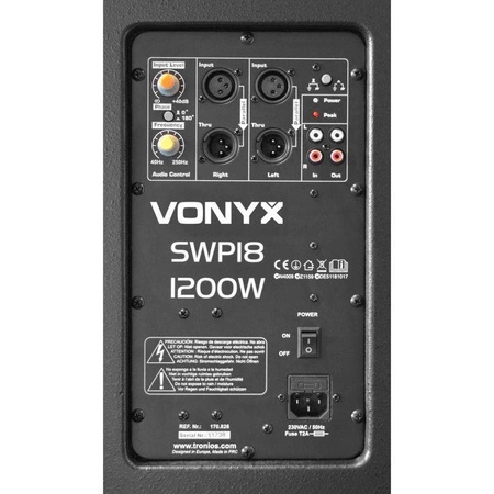 Kompletny system dźwiękowy Vonyx active 2.1 - 3200W