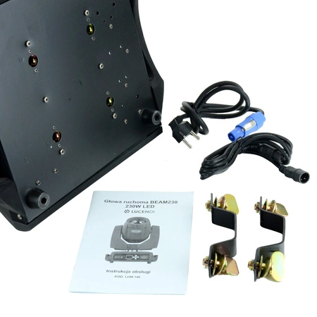 Zestaw: 2 głowy ruchome BEAM230 + Case