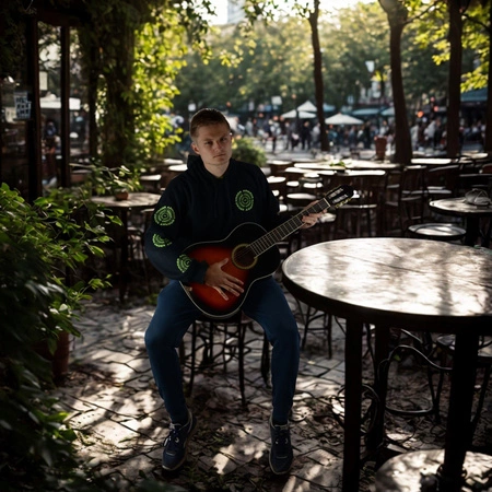 Gitara klasyczna 4/4 Chateau ciemne drewno