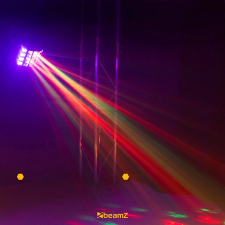 Efekt świetlny derby + stroboskop BeamZ Gobo Derby UV