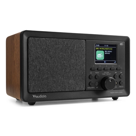 Radio Padova DAB+ FM BT Audizio ciemne drewno