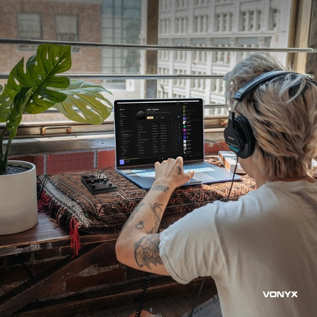 Mikser 4-kanałowy USB VMM401 Vonyx