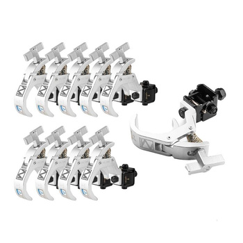 Zestaw 10x Składany zacisk szybkozamykający BC50-150F Aluminiowy