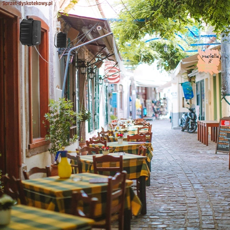 Kolumny instalacyjne 3" 60W IPX5 PD BGO30 czarne w zestawie 2szt