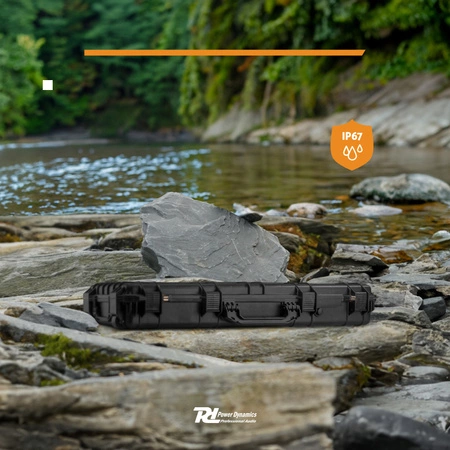 Uniwersalna walizka transportowa case GIGCase38T - IP67 - kolor czarny Power Dynamics