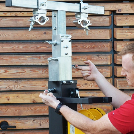 Wieża sceniczna statyw z wyciągarką 2m-6m udźwig 300kg ST300 HARDMAN