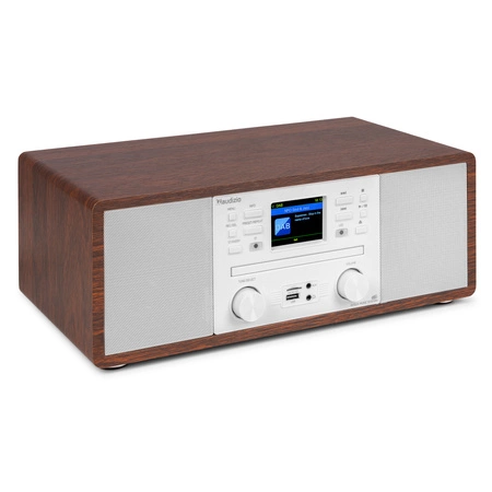 Radio internetowe Avola CD/BT/DAB+/WIFI ciemne drewno Audizio
