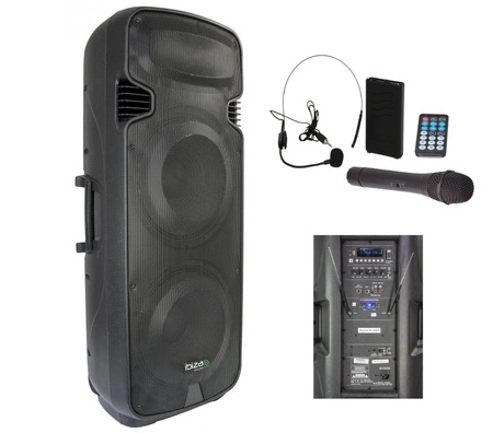 Kolumna mobilna 1000W PORT238VHF-BT  