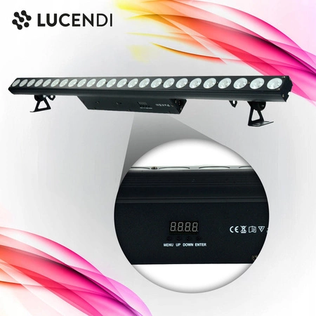 Belka oświetleniowa LED BAR LBW244 24x4W Lucendi