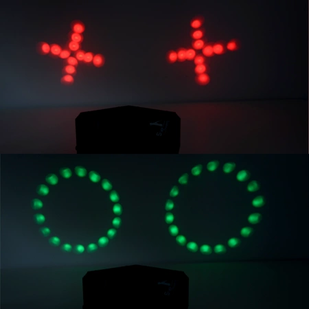 Podwójny efekt LED Moonflower