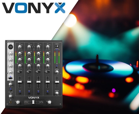 Mikser 4-kanałowy USB STM-7010 Vonyx