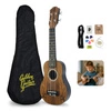Zestaw: Ukulele sopranowe ciemne GBU10+ akcesoria Golden Guitar