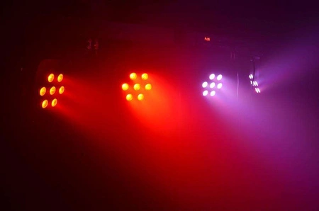 Zestaw oświetleniowy LED PARBAR 4Way Kit 7-10W Quad DMX