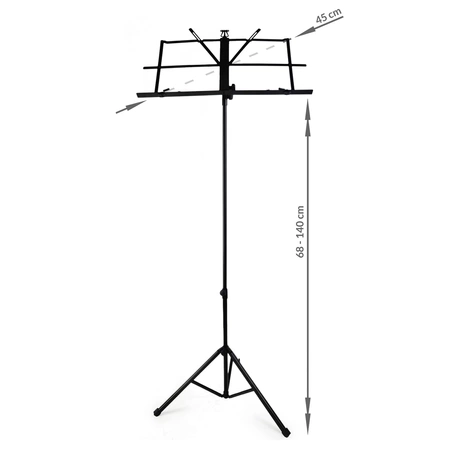 Statyw na nuty pulpit do nut SMU001