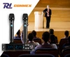 Zestaw mikrofonów bezprzewodowych UHF 2x doreczny + stacja Power Dynamics