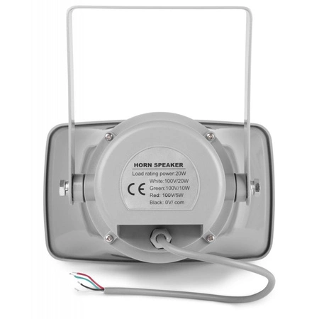 Zestaw 3x głośnik tubowy 100V IP66 + wzmacniacz