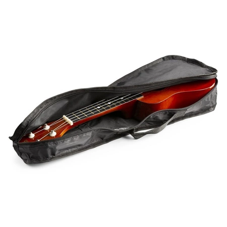 Zestaw: Ukulele sopranowe Max UKEY brązowe+ tuner dwie kostki struny pokrowiec