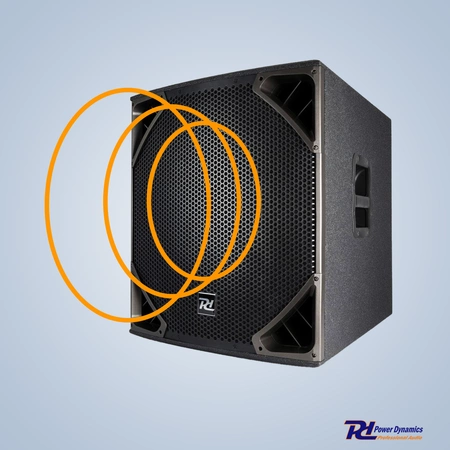 Subwoofer aktywny 18'' 700W PD618SA Power Dynamics