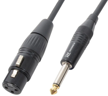 Kabel XLR (f) - Jack 6.3mm 12m