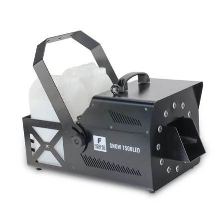 Zestaw: Wytwornica śniegu LED 1500W Snow 1500LED DMX pilot Firefog + płyn 5L