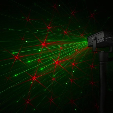 Laser Dahib Double RG Gobo z niebieską diodą LED