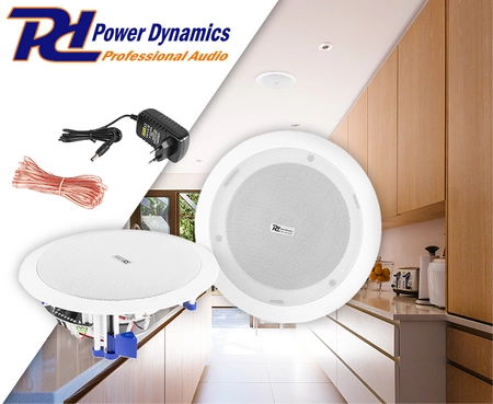 Głośniki sufitowe Power Dynamics CSBT65 z bluetooth