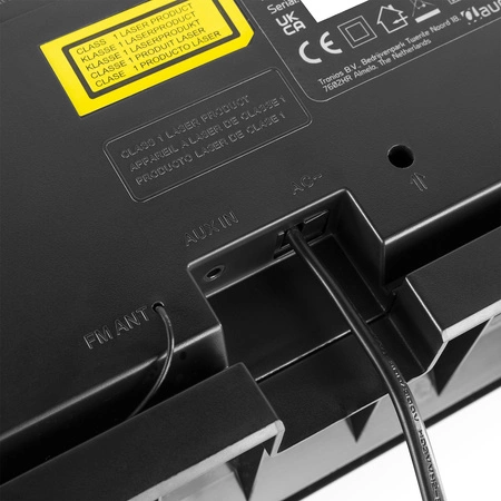 Miniwieża stereofoniczna Tours Audizio czarna