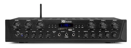 Wzmacniacz audio PV260BT 6 strefowy 600W BT USB SD FM pilot Power Dynamics