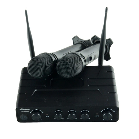 Zestaw mikrofonów bezprzewodowych doręcznych UHF+ stacja Audioport SU-750HH
