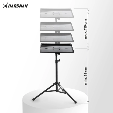 Uniwersalny statyw z podstawą na tablet projektor nuty HPS1 Hardman