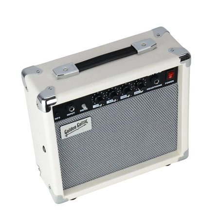 Wzmacniacz gitarowy GA-20 - biały Golden Guitar