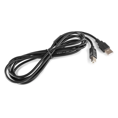 Mikrofon studyjny pojemnościowy CM300B USB Plug & play czarny Vonyx