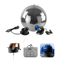 Zestaw: Kula lustrzana 50cm z napędem Firefog + Pinspot LED