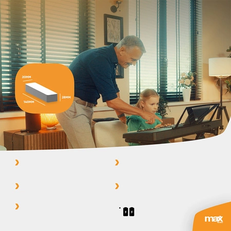 Zestaw: Keyboard 61-klawiszy czułych na dotyk Rhapsody61M Max + statyw, ławka, słuchawki