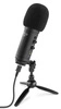 Mikrofon studyjny USB Power Dynamics PCM120 ze statywem i oświetleniem
