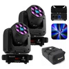 Zestaw: 2x Głowa ruchoma Cobra 160 Spot 100W z 6x 10W B-Eye Beamz+ case