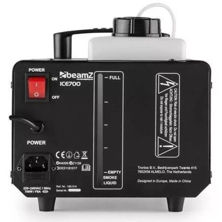 Zestaw: Wytwornica dymu ciężkiego ICE700+ płyn do dymu ciężkiego 5L