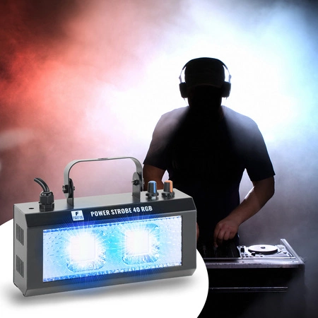Stroboskop LED POWER STROBE 40 RGB Firefog