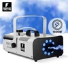 Zestaw: Wytwornica dymu z LED RGB 1500W Eagle 1500LED dwa piloty/ Firefog + płyn 5L